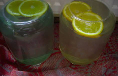 Березовый сок с апельсином