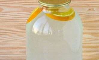 Березовый сок с апельсином